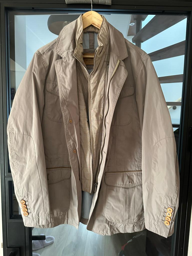 Weinig gedragen & mooie staat zomerjas van Massimo Dutti L, Ophalen of Verzenden, Gedragen, Maat 52/54 (L), Overige kleuren
