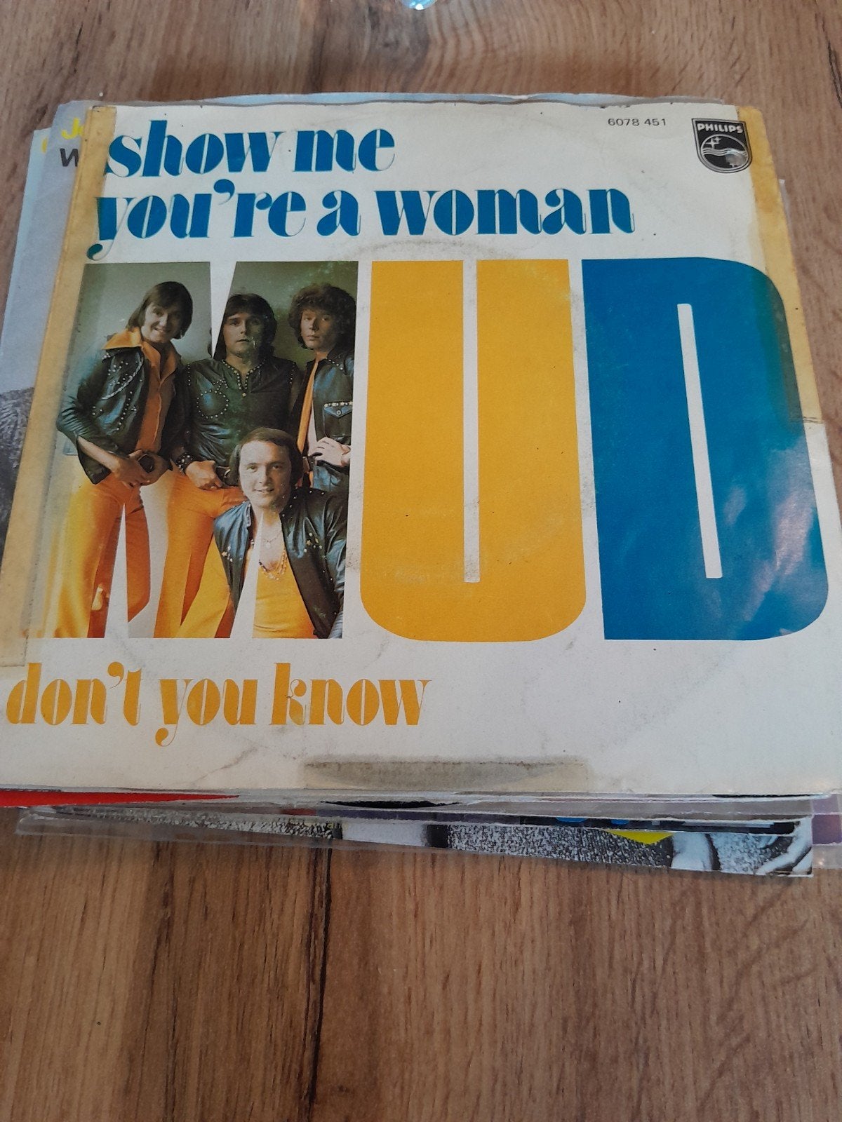 Mud 7 inch show me you,re a woman, Ophalen of Verzenden, Zo goed als nieuw, Pop