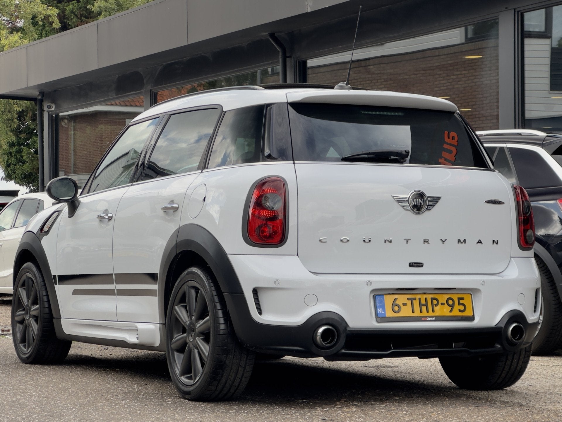MINI Countryman 1.6 Cooper S WORKS-DESIGN 101D.KM! PANODAK L, Voorwielaandrijving, Gebruikt, Wit, Handgeschakeld