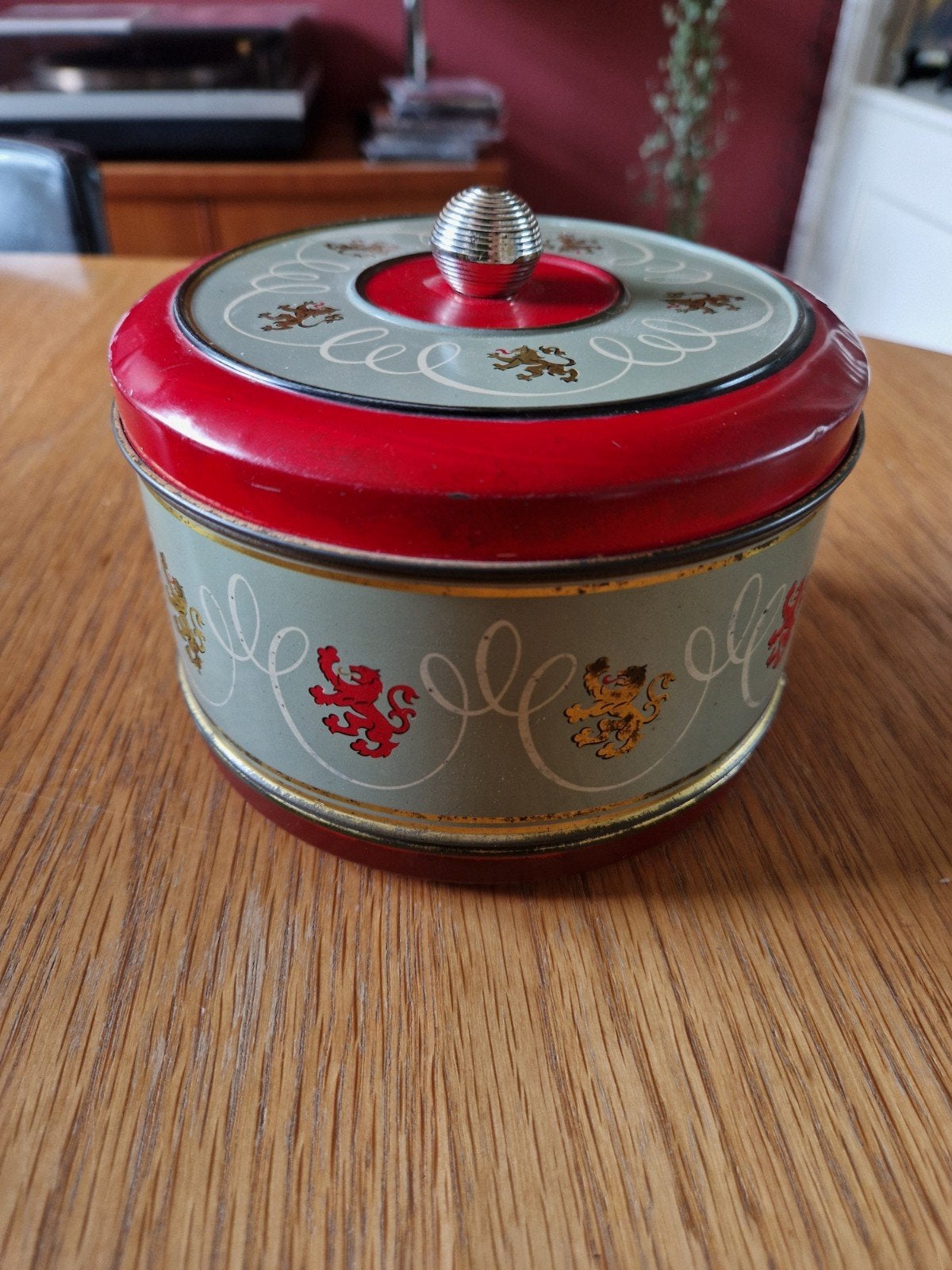 Vintage Droste Chocolade pastilles Blik - Jaren '50/'60, Verzamelen, Blikken, Ophalen of Verzenden, Gebruikt, Overige, Droste