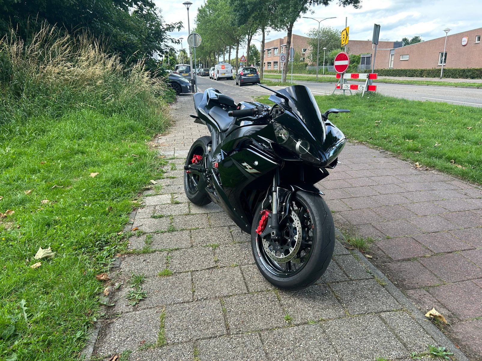 Yamaha R1 2007, Ophalen, Gebruikt