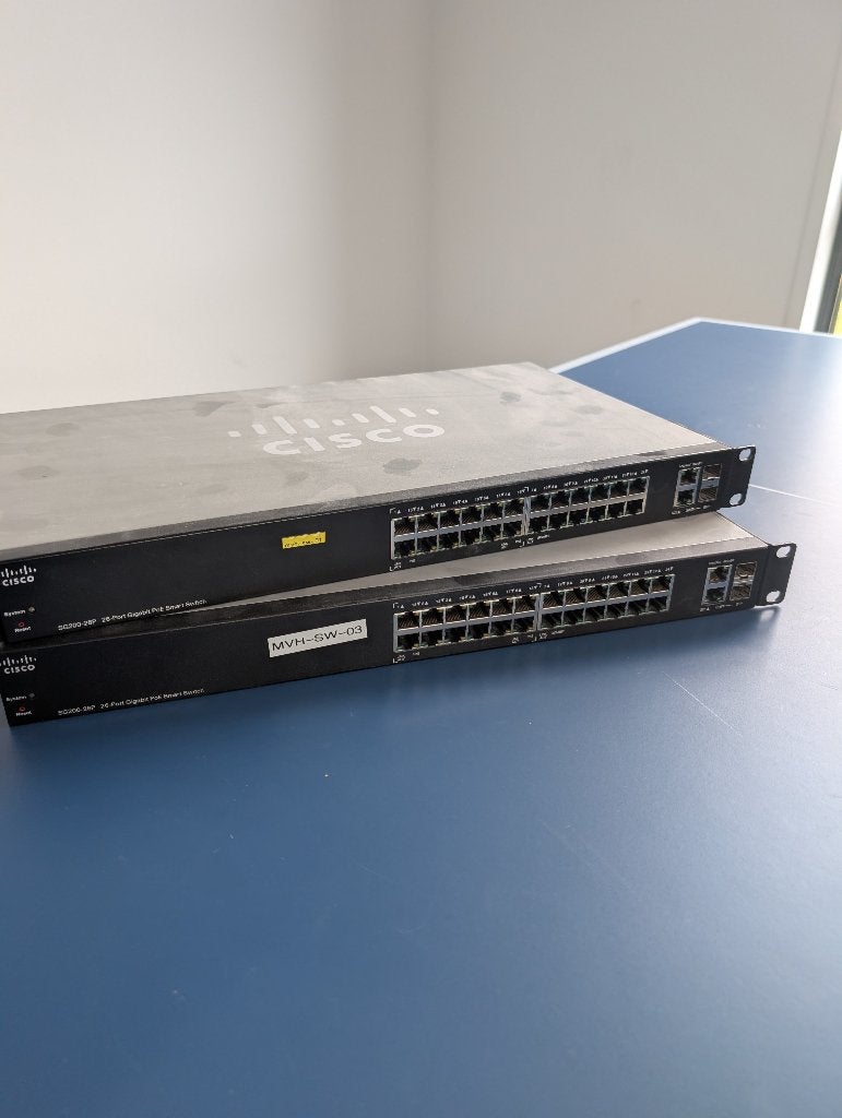 Cisco SG200 - 26 port Gigabit Smart Managed Switch, Ophalen, Gebruikt