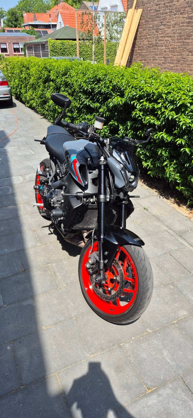 Yamaha MT-09 2021 16000km storm fluo, Motoren, Motorrijbewijs A, Gebruikt, 3 cilinders, Particulier