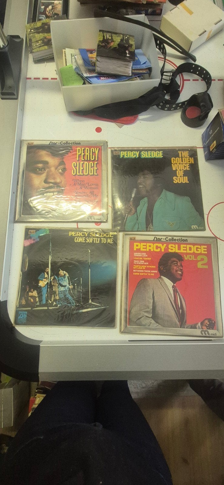 Percy Sledge Vinyl Collectie - 4 LP's Soul Muziek, Cd's en Dvd's, Vinyl | Pop, Ophalen, 1970 - 1979, Gebruikt, 12 inch