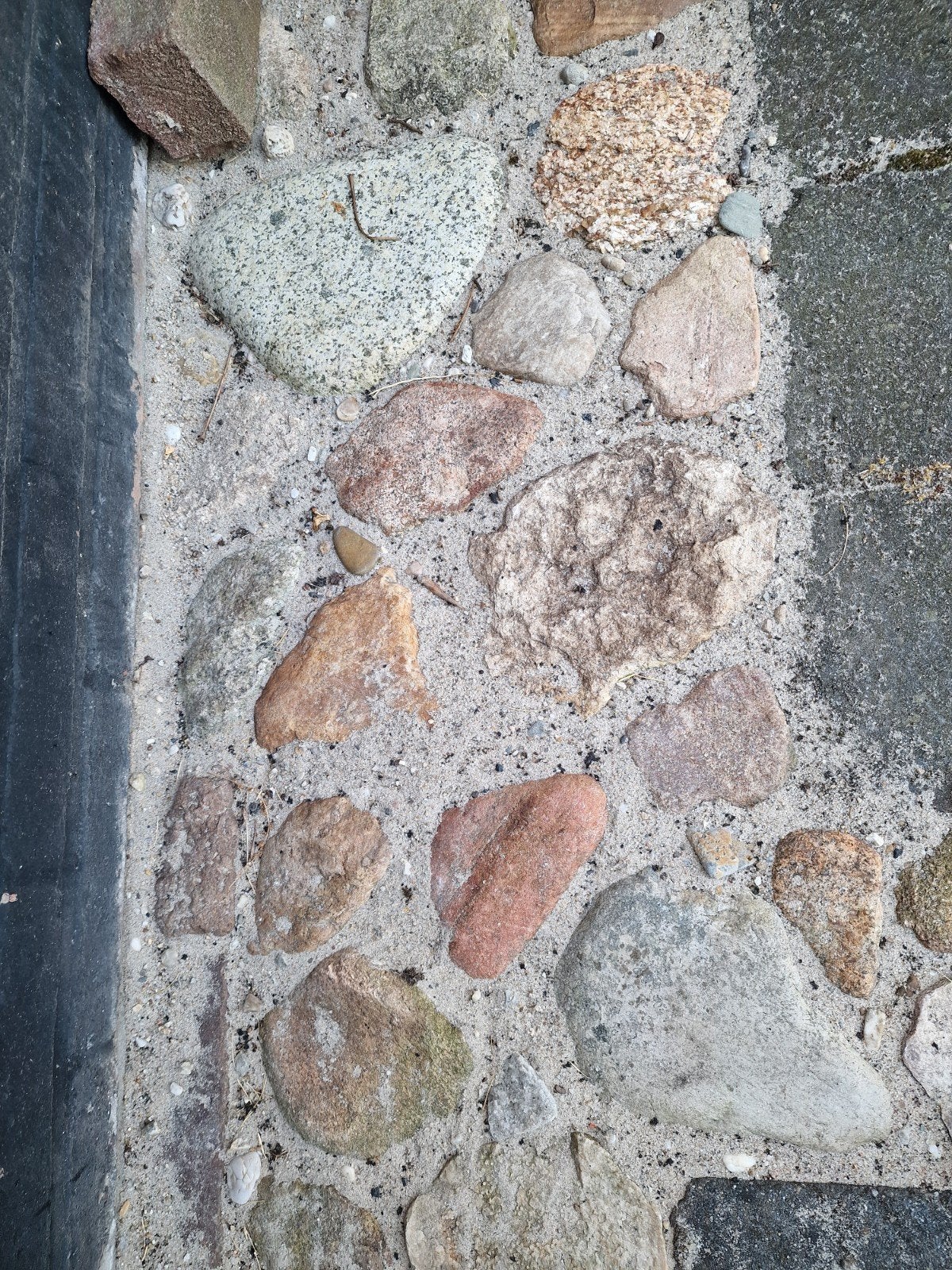 GEZOCHT, gratis veldkeien om terras mee te maken., Tuin en Terras, Ophalen of Verzenden