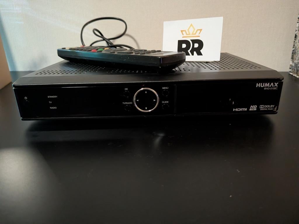 Humax iHDR-5200C HD Recorder met Afstandsbediening, Ophalen of Verzenden, Gebruikt, Harddiskrecorder
