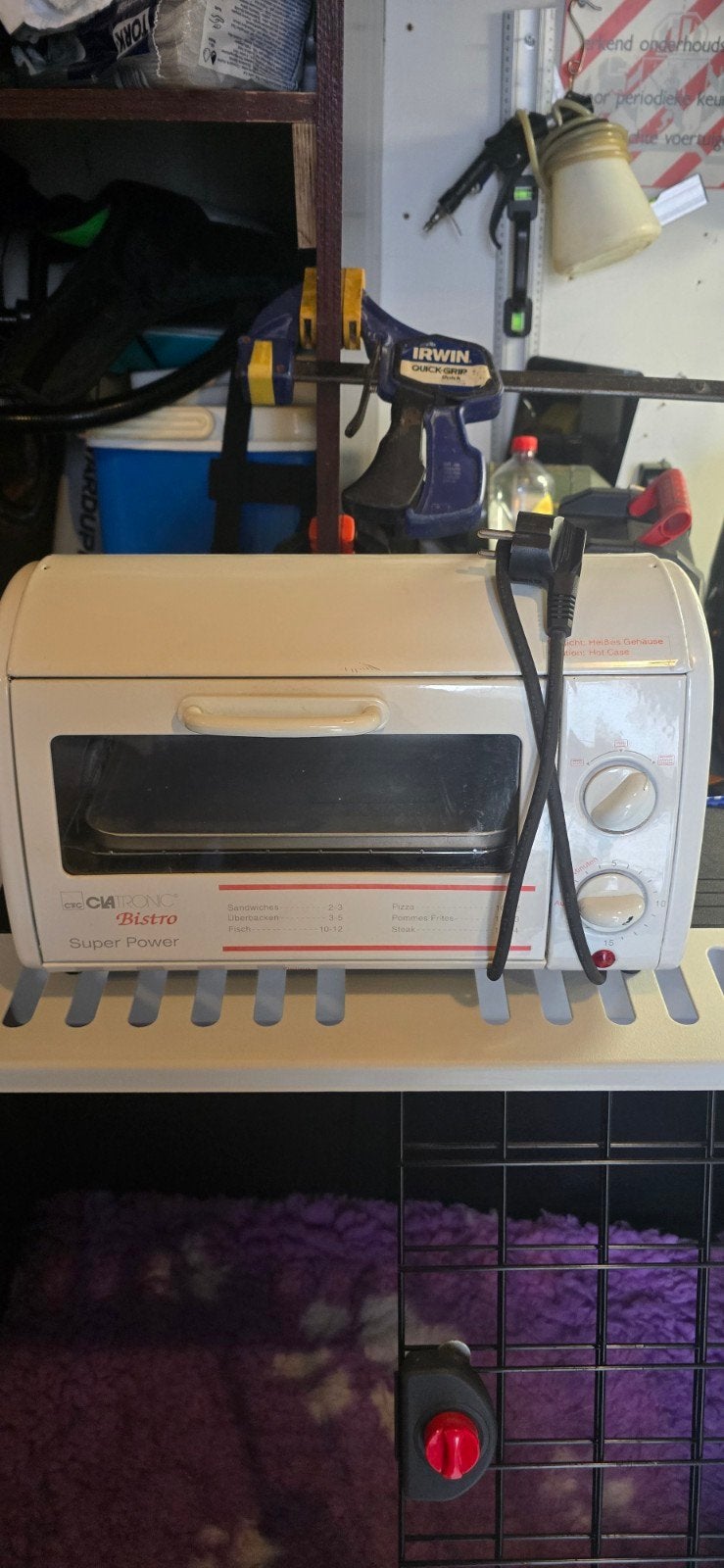 caming oven, Witgoed en Apparatuur, Ovens, Ophalen, Minder dan 45 cm, Minder dan 45 cm