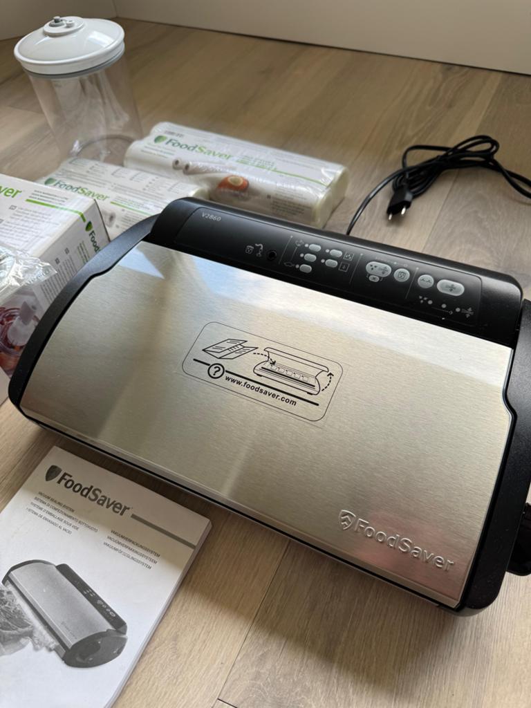 Foodsaver Sous Vide Vacuümmachine V2860 met accessoires, Ophalen, Zo goed als nieuw