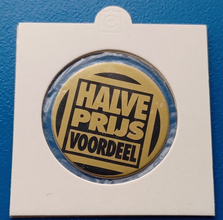 WG Gouden Munt Halve Prijs Voordeel, Verzenden, Goud