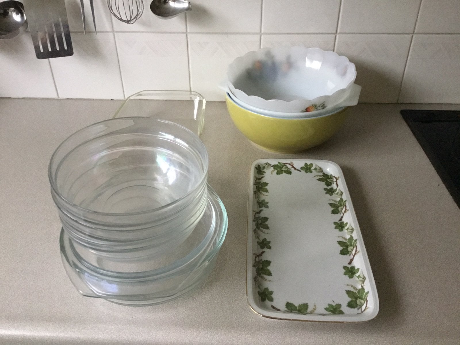Schalen, Ophalen, Zo goed als nieuw, Rond, Glas