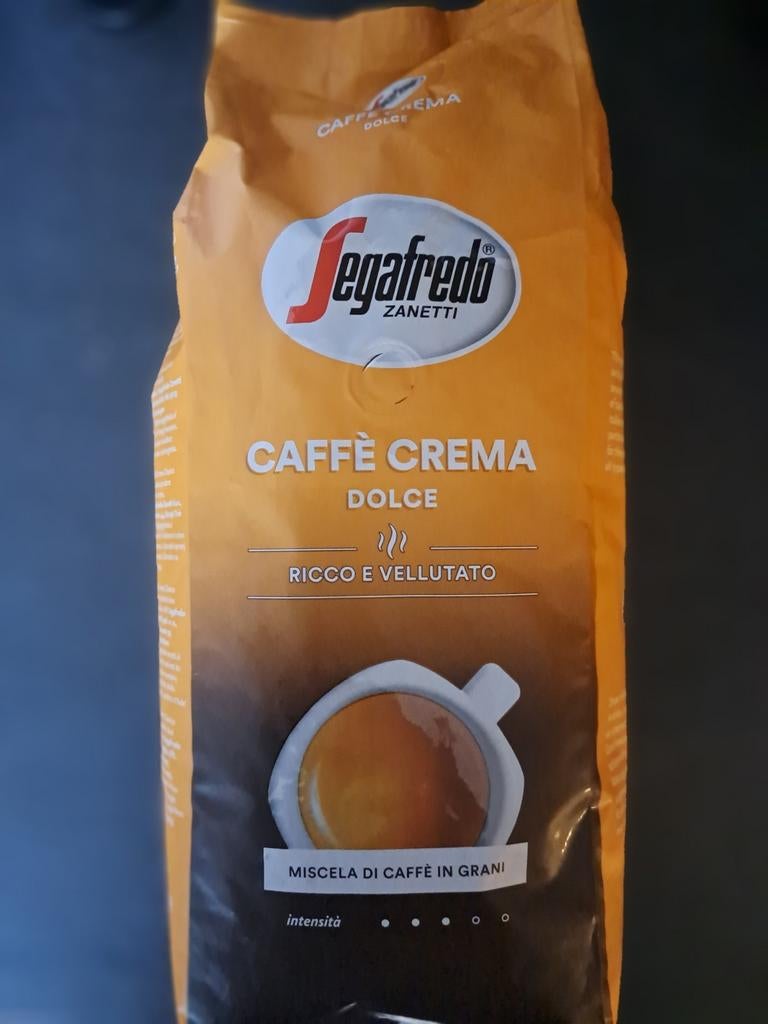 Segafredo Caffè Crema Dolce Koffiebonen, Diversen, Levensmiddelen, Ophalen