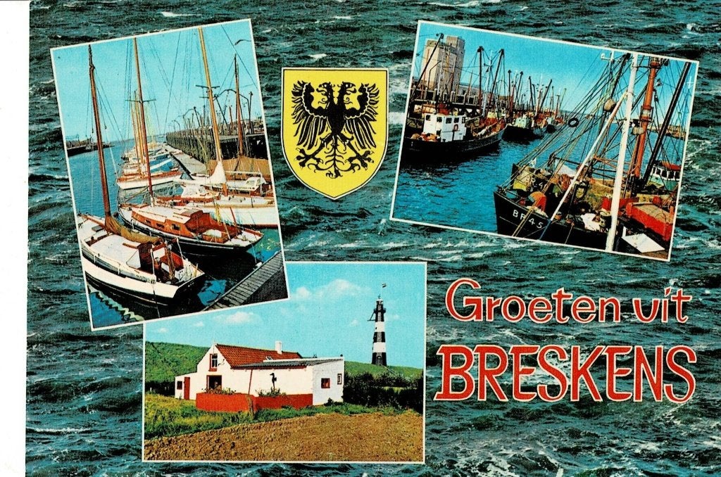 Breskens, Ophalen of Verzenden, 1960 tot 1980, Ongelopen, Zeeland