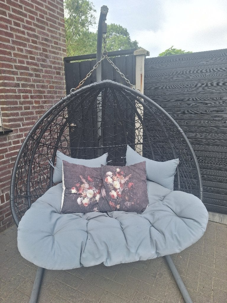 2persoons hangstoel, Ophalen, Gebruikt, Aluminium