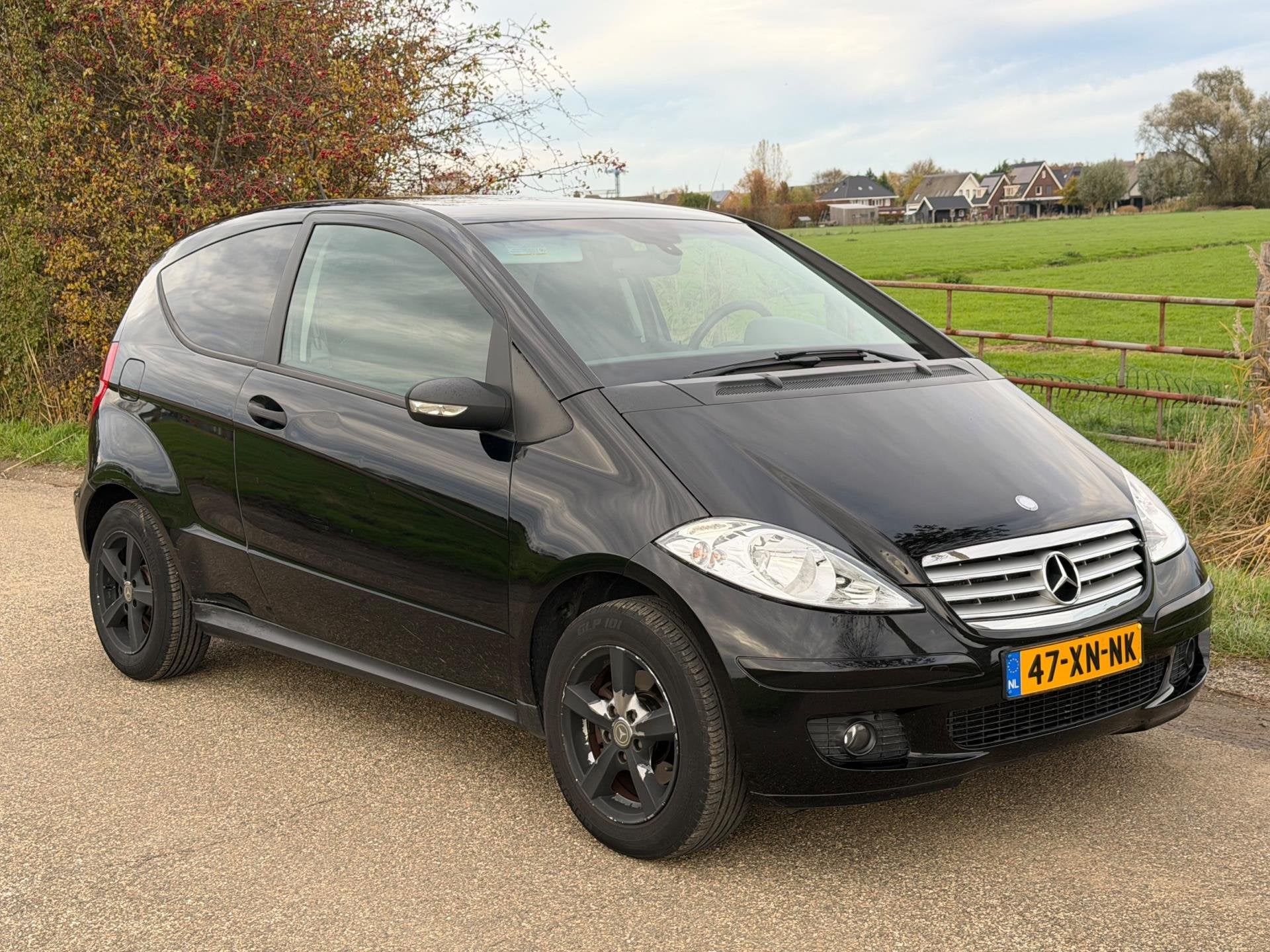 Mercedes-Benz A-klasse 150 Classic Airco NAP APK 06-2027, Auto's, Voorwielaandrijving, Stof, Zwart, 1095 kg
