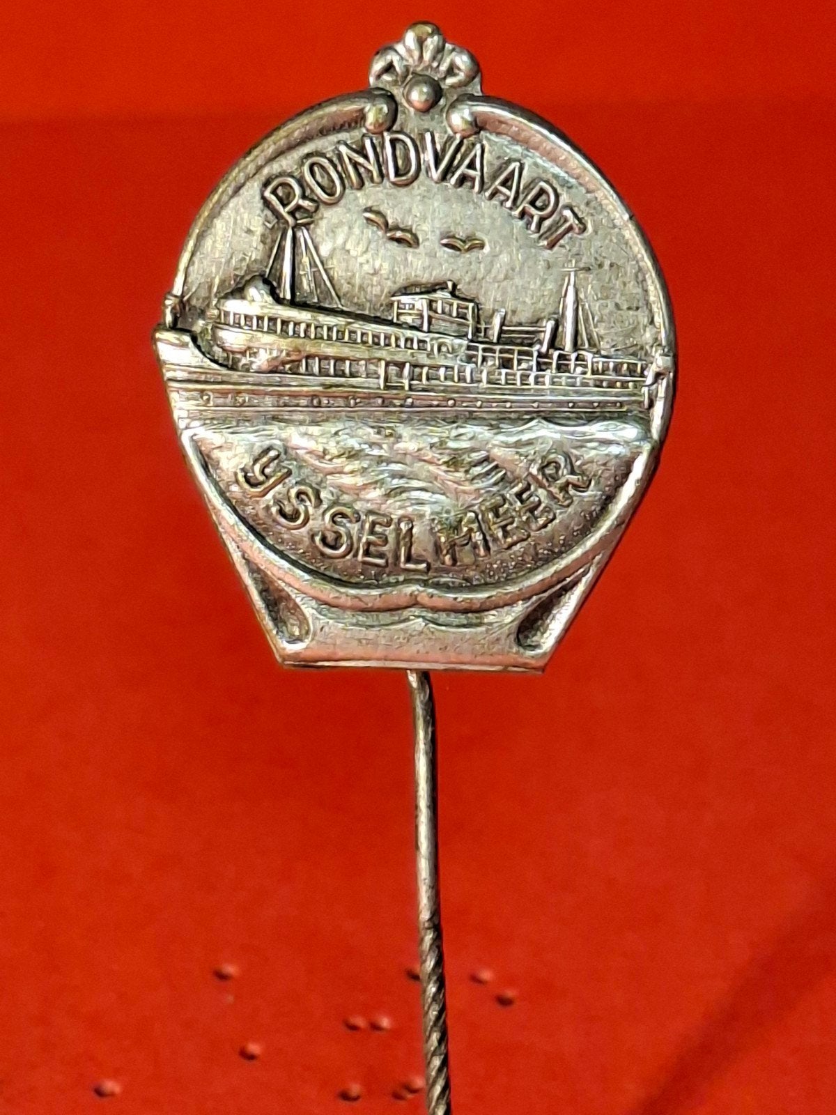 Oude speld RONDVAART IJSSELMEER, Ophalen of Verzenden, Gebruikt
