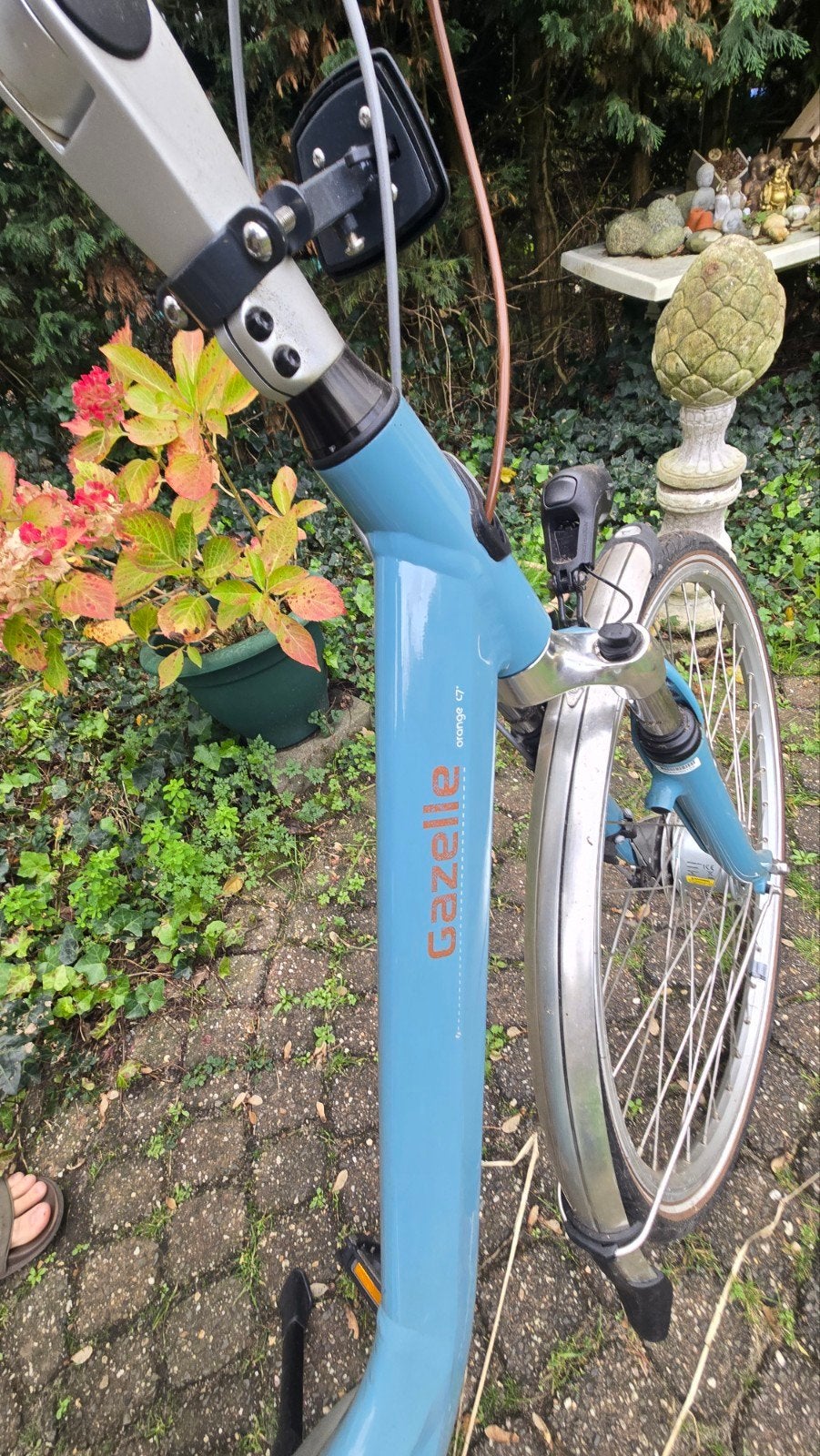 Gazelle Orange C7 Damesfiets – 7 Versnellingen – Lichtblauw, Ophalen, Gazelle, Versnellingen