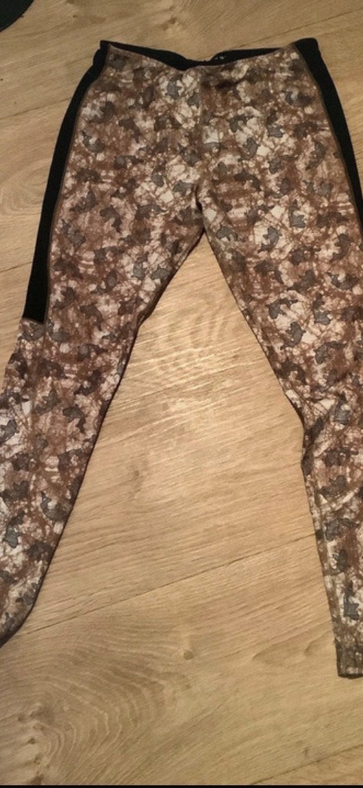 10DAYS Legging Maat M (38) met print, Kleding | Dames, Leggings, Maillots en Panty's, Legging, Bruin, Maat 40/42 (M), Ophalen of Verzenden