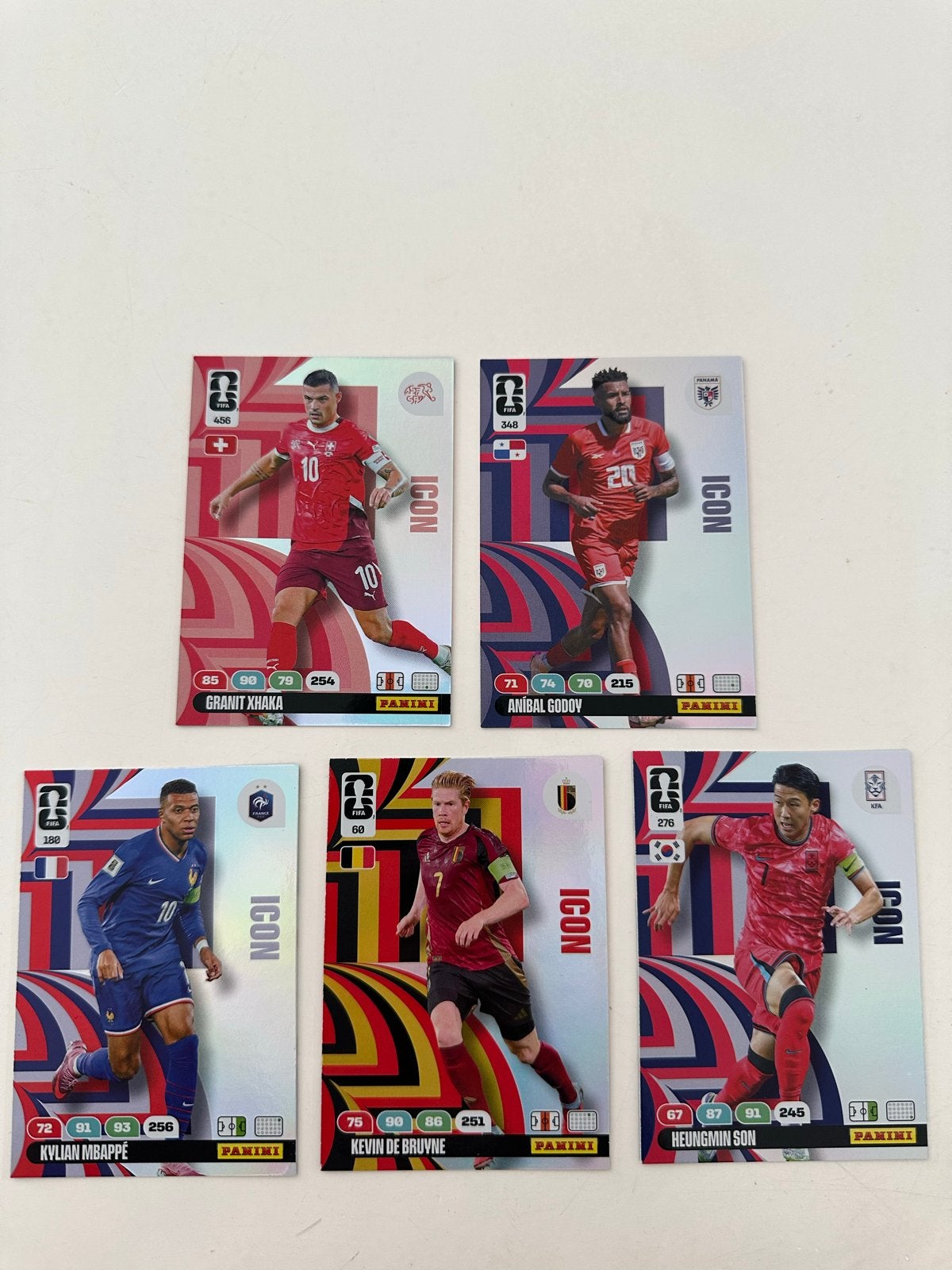 Panini Adrenalyn Icon Kaarten (6 stuks), Verzamelen, Sportartikelen en Voetbal, Ophalen of Verzenden, Zo goed als nieuw, Buitenlandse clubs