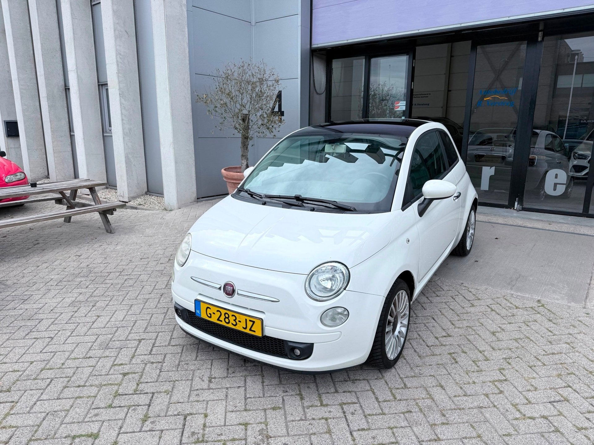 Fiat 500 1.4-16V Lounge! LEUKE AUTO! INRUIL MOGELIJK!, Auto's, Fiat, Voorwielaandrijving, Euro 5, Gebruikt, 31 €/maand