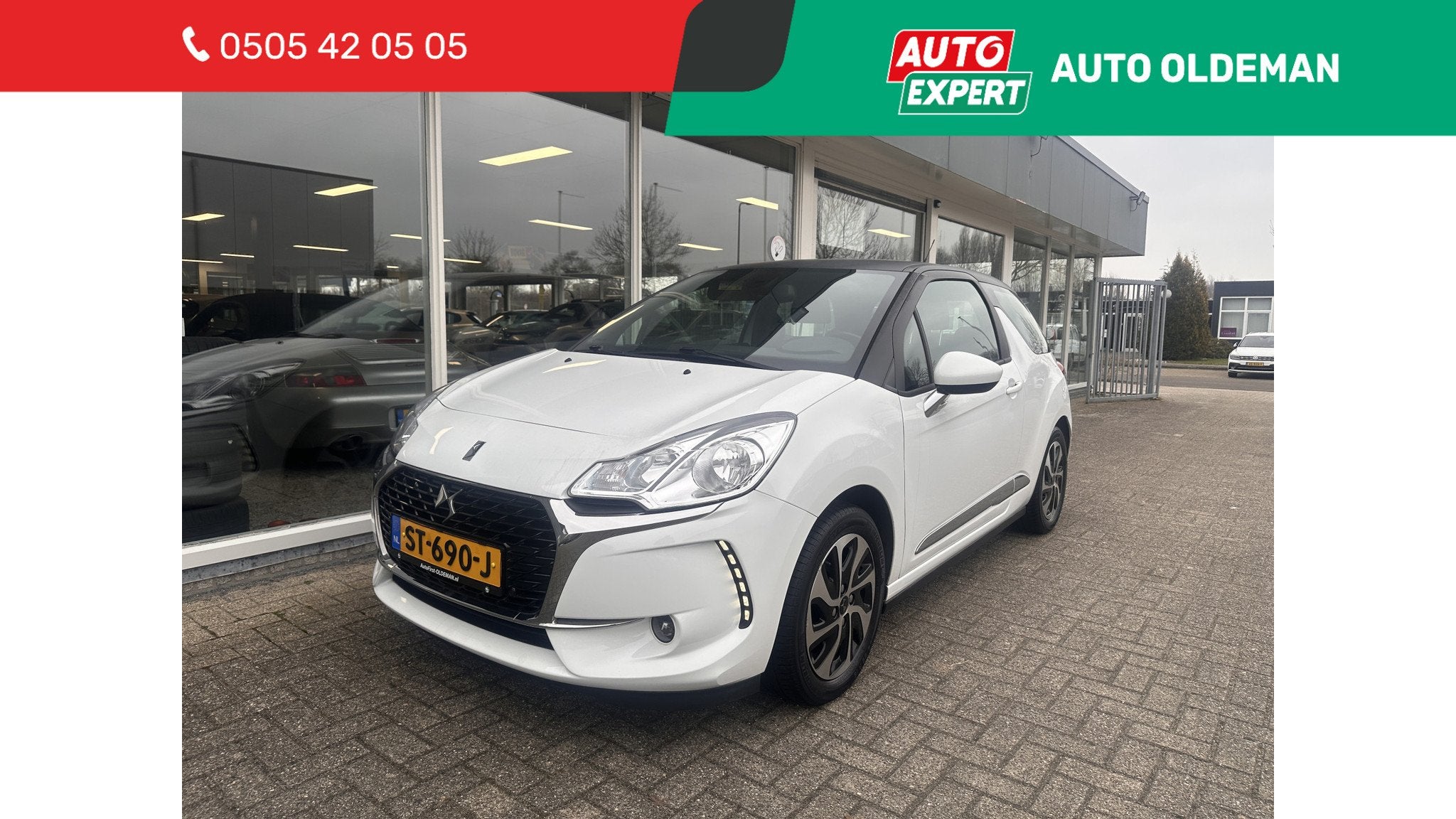 DS DS 3 1.2 PureTech Chic (bj 2018), Auto's, Voorwielaandrijving, Dealer onderhouden, Stof, Gebruikt