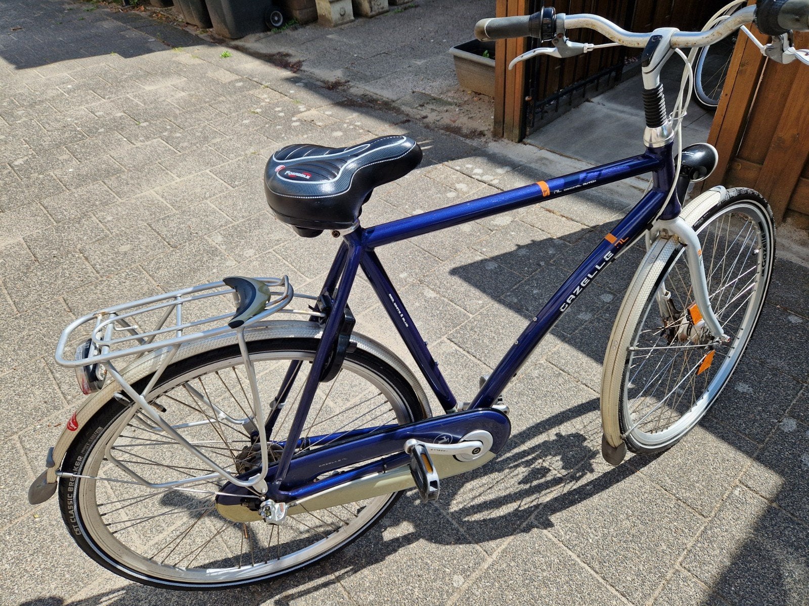 Heren fiets Aangeboden ; merk gazelle 28 inch  goede staat ., Ophalen, Gebruikt, Versnellingen, 57 tot 61 cm