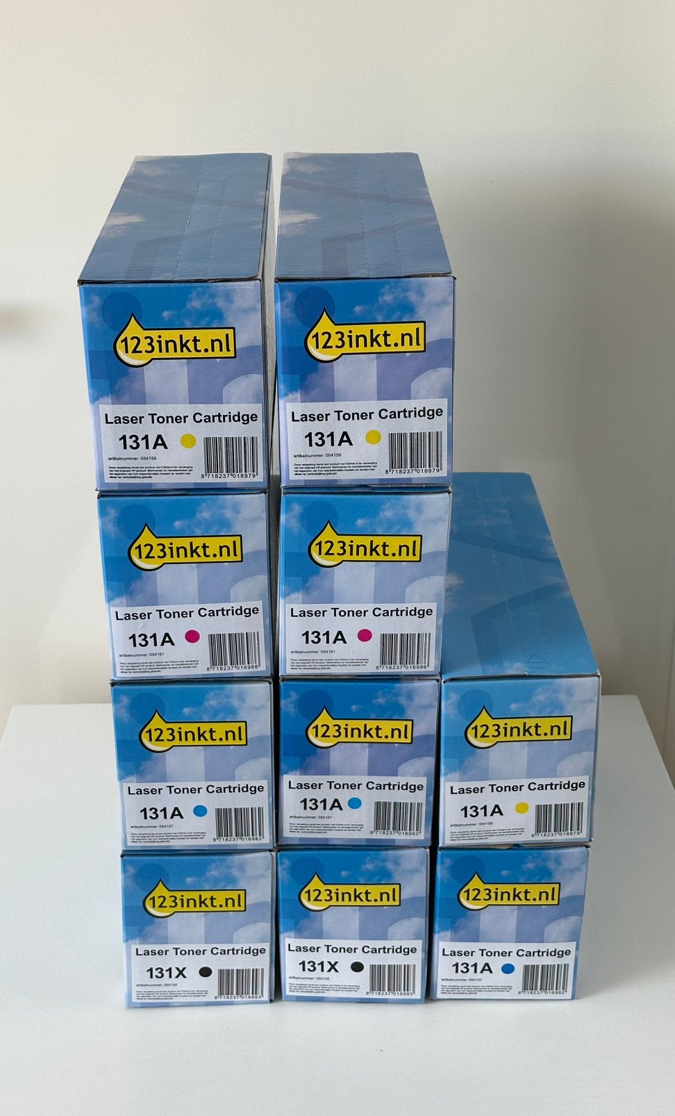 HP 131A/131X Laser Toner Cartridges, Ophalen, Zo goed als nieuw, Toner