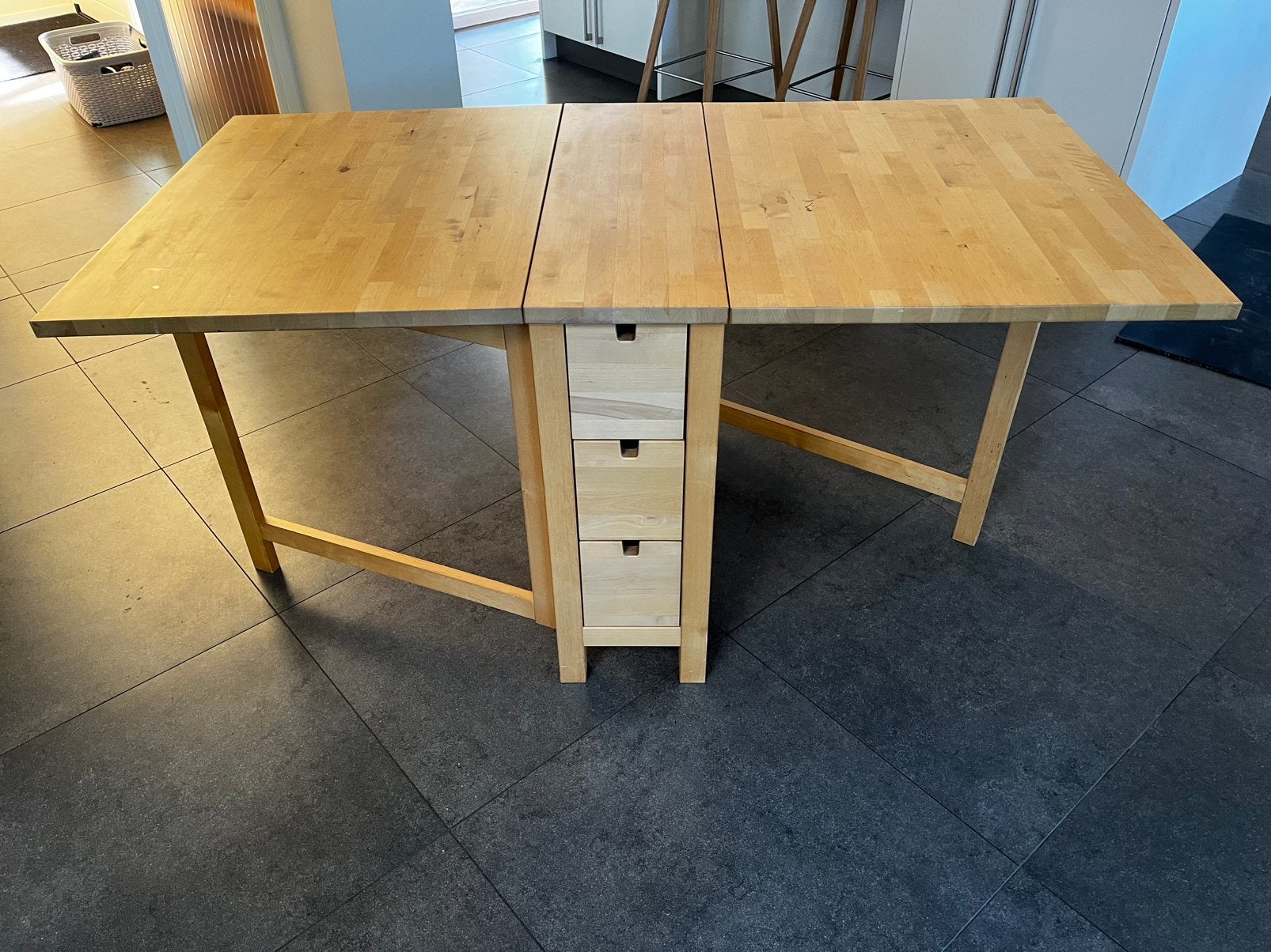 Ikea norden klaptafel, Ophalen, Gebruikt, Rechthoekig, 50 tot 100 cm