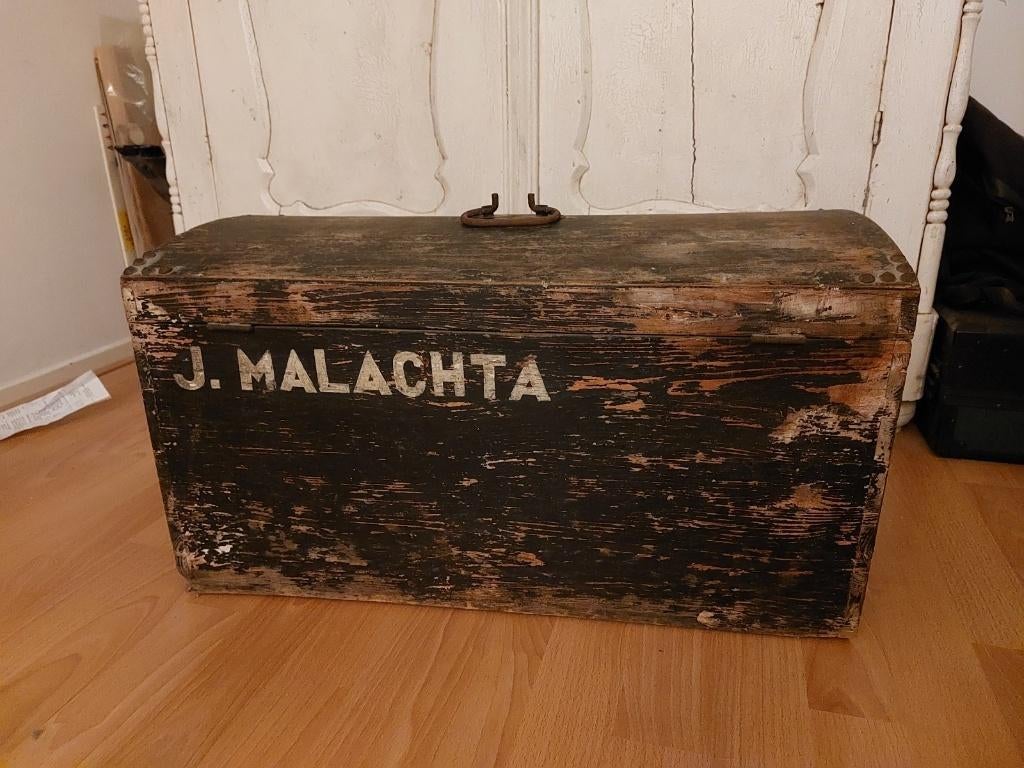 Legerkist uit 1935 van Jozef Malachta, Verzamelen, Militaria | Algemeen, Ophalen of Verzenden, Landmacht, Overige gebieden