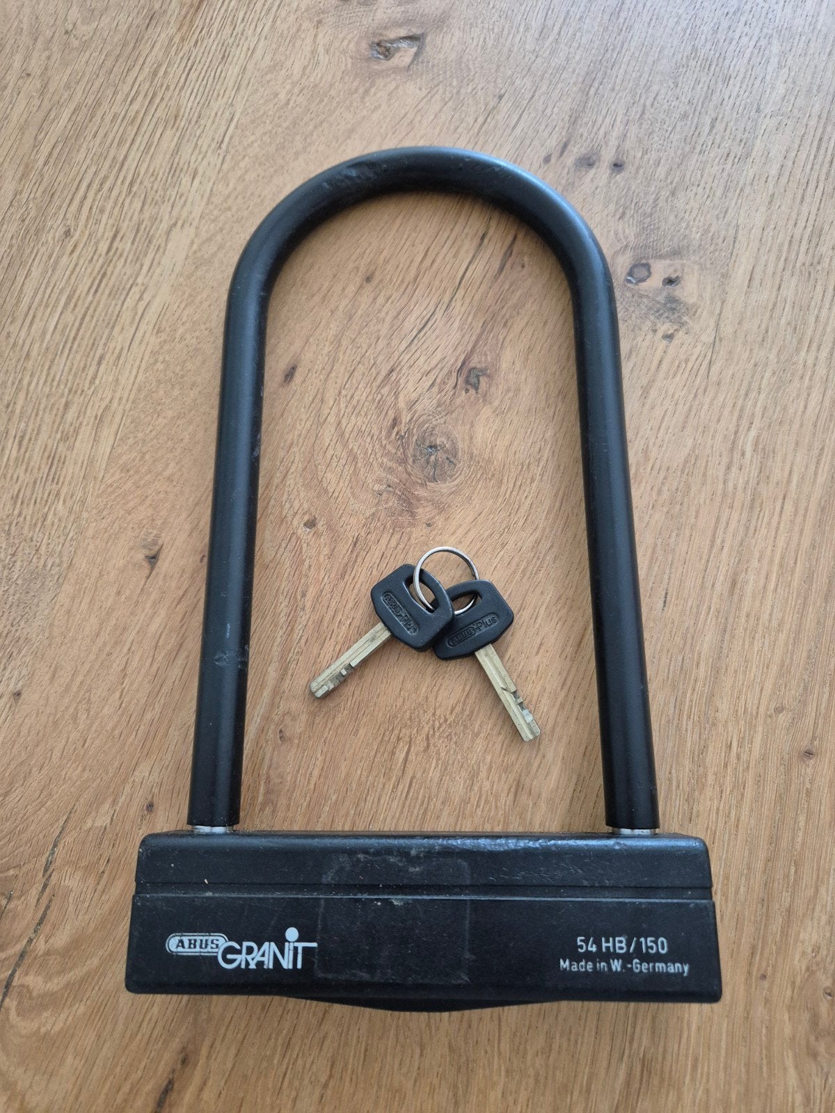 ABUS Granit 54 HB/150 motorslot met sleutels, Ophalen of Verzenden, Gebruikt, ABUS