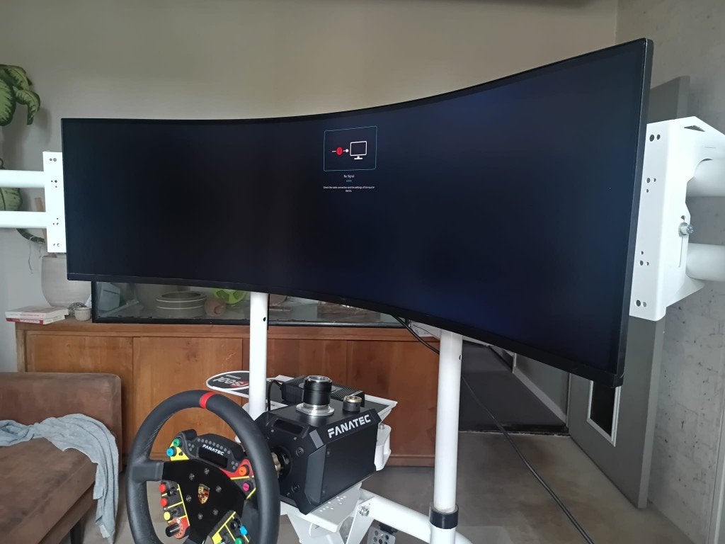 49" Odyssey G9 G95T Dual QHD 240Hz Curved, Gebruikt, In hoogte verstelbaar, VA, Minder dan 1 ms
