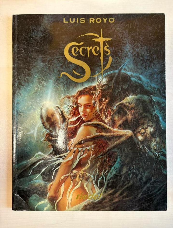 Secrets - Luis Royo Kunstboek, Boeken, Fantasy, Zo goed als nieuw, Ophalen of Verzenden