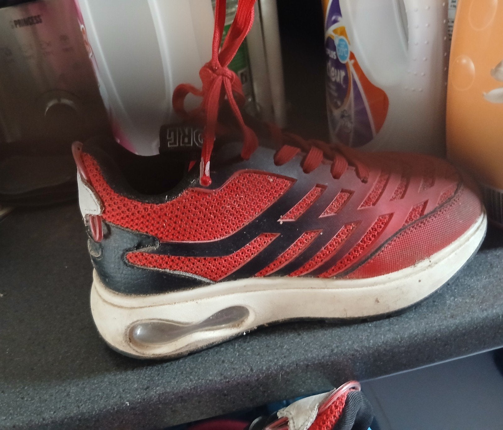 Partij kinderschoenen (diverse maten, behalve wit maat 44), Ophalen of Verzenden, Gebruikt