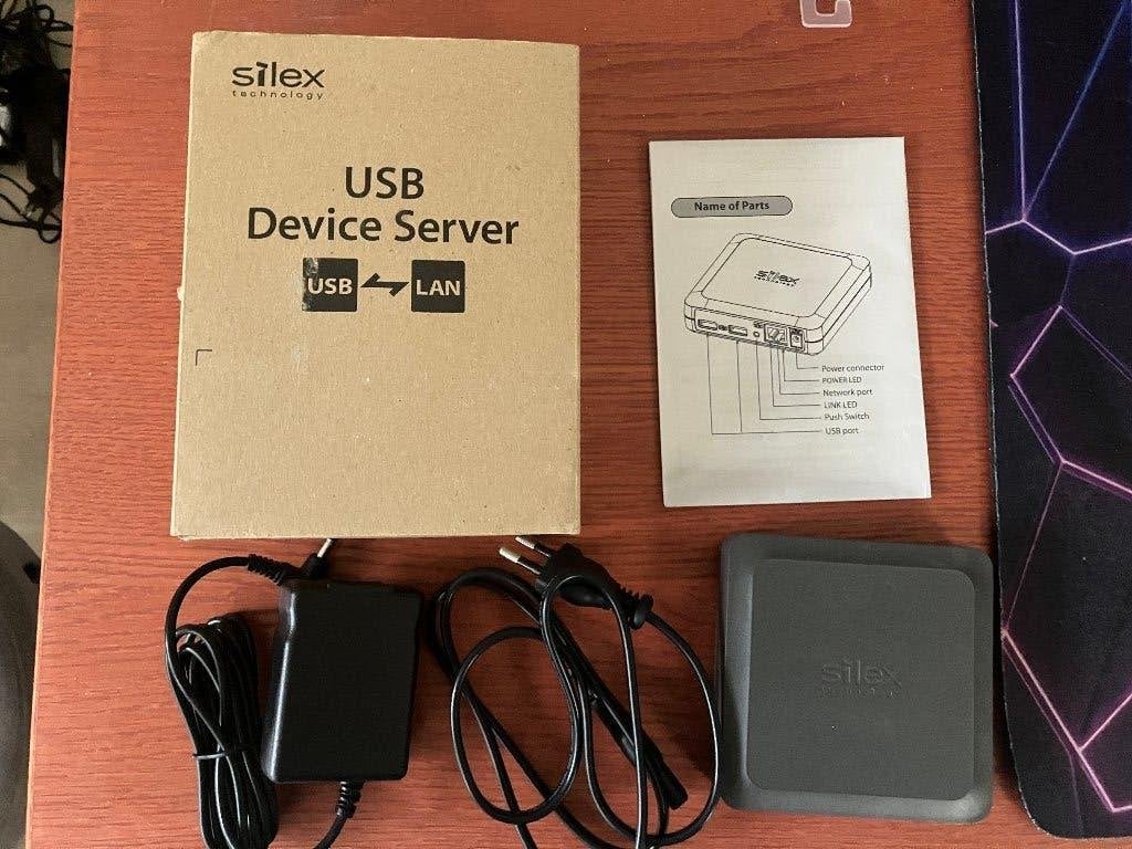 Silex USB IP USBIP Server voor 2x USB poort over IP, Ophalen of Verzenden, Nieuw