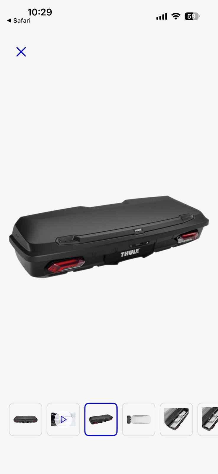 Te koop gevraagd. Thule Arcos Box XL, Auto diversen, Ophalen, Zo goed als nieuw