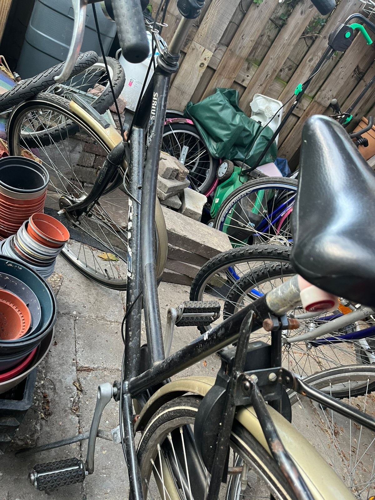 Stationsfiets met versnellingen, Ophalen, Zo goed als nieuw