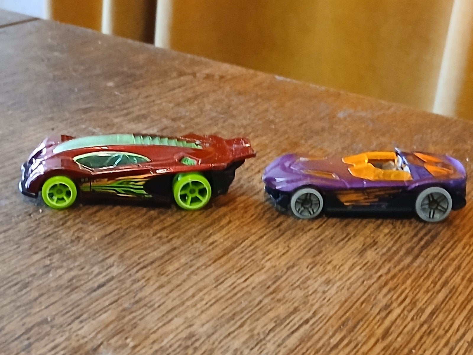 TWEE OUDE AUTOTJES L.7.5/6.5 C, Kinderen en Baby's, Ophalen of Verzenden, Gebruikt