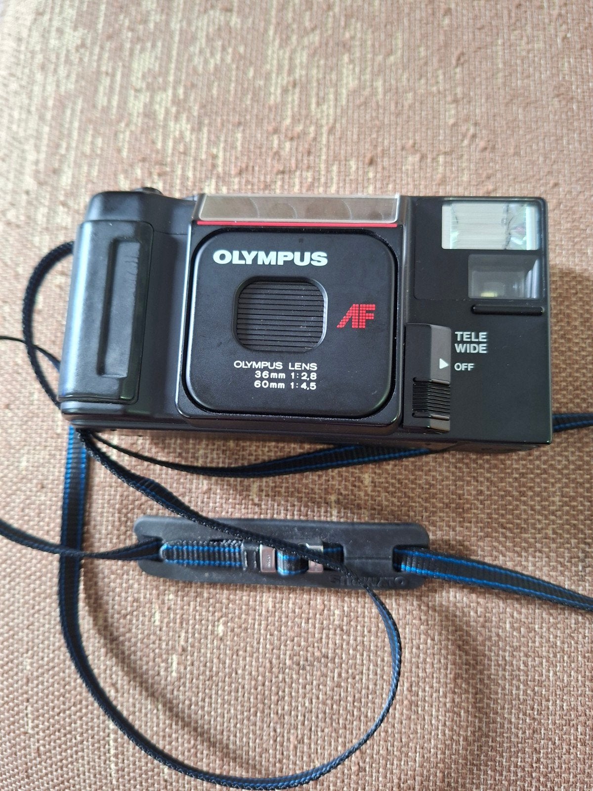 Olympus AFL-T,  compactcamera met dubbe, Ophalen, Gebruikt, Compact, Olympus