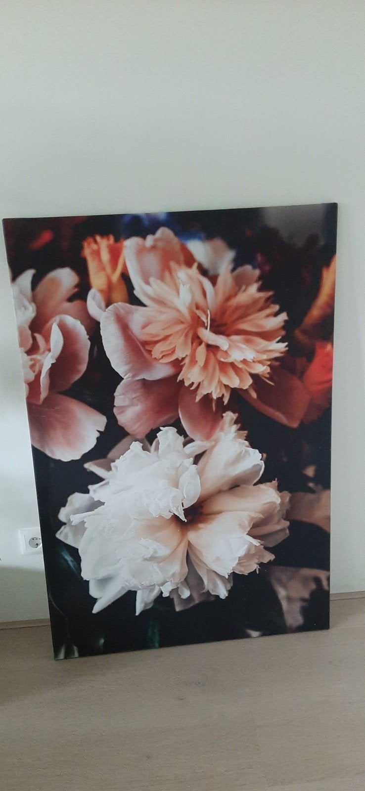Canvas Bloemen 80x120, Ophalen