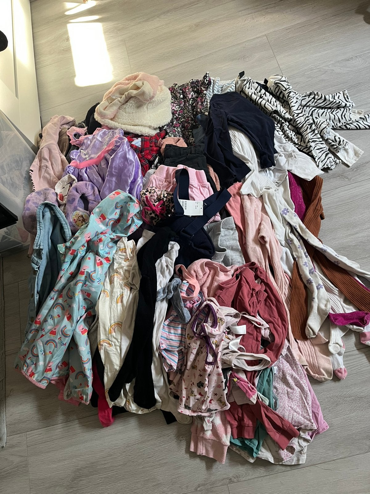 TE KOOP! Meisjes kleding maat 92 t/m 110 plus schoentjes, Ophalen of Verzenden, Gebruikt, Meisje