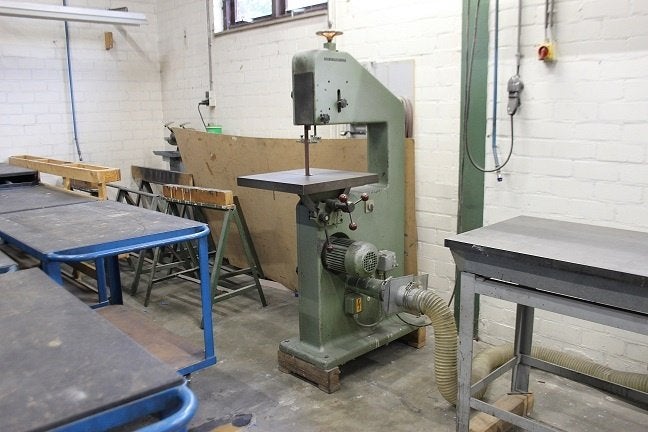 Zimmermann TS Bandslijpmachine / Bandschuurmachine, Ophalen, Gebruikt, 1200 watt of meer, Bandschuurmachine