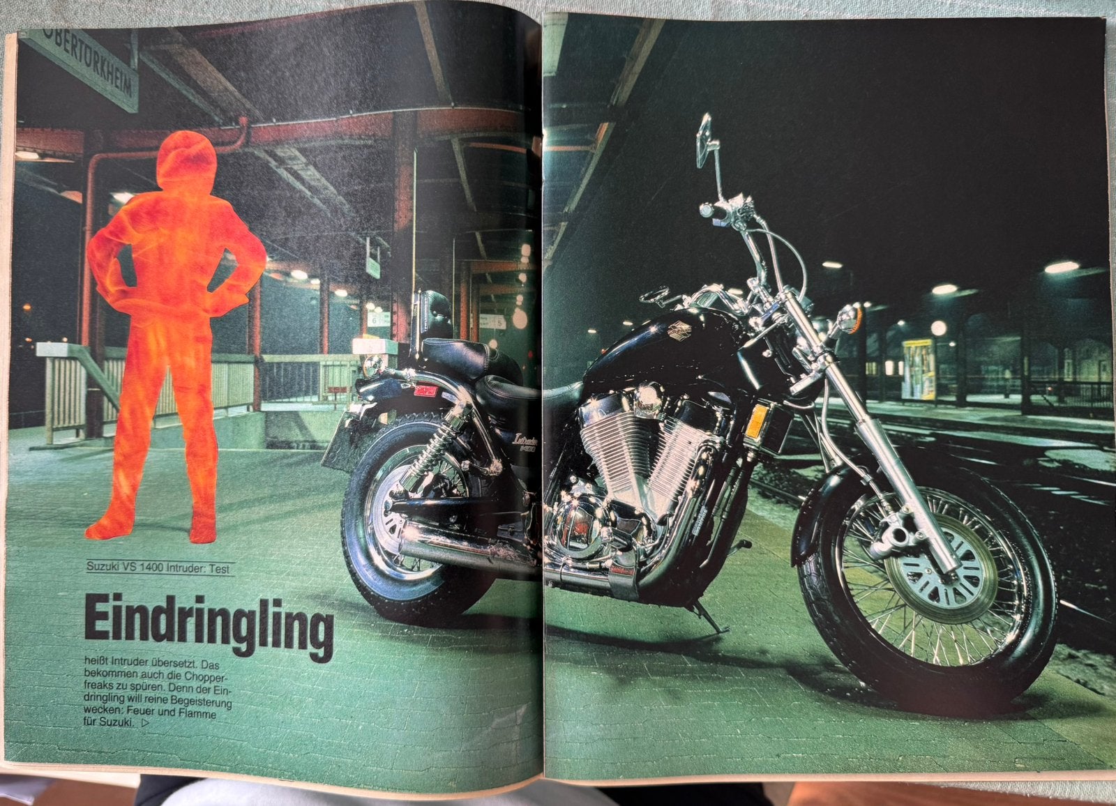 Test Suzuki VS1400 Intruder, Verzenden, Zo goed als nieuw, Motoren