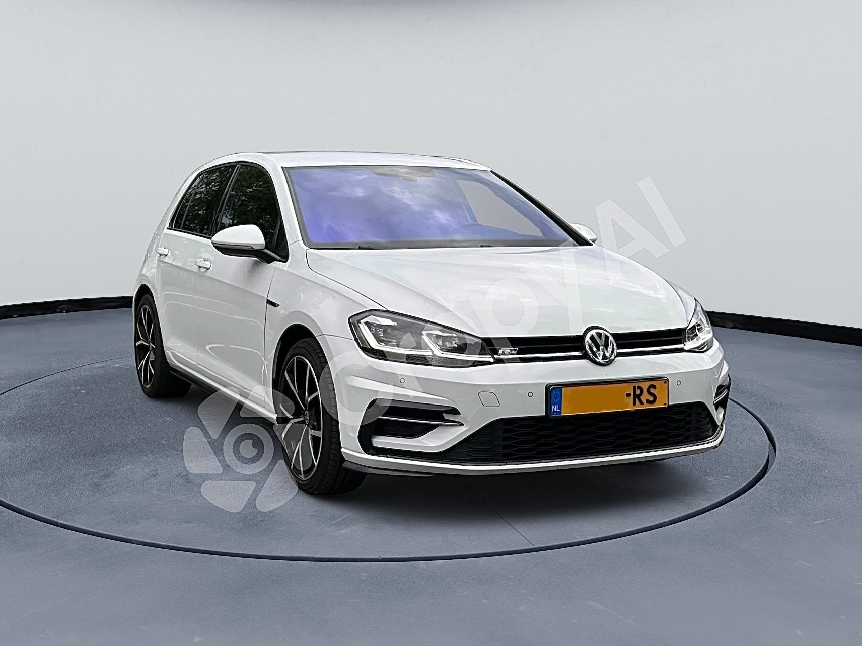 Volkswagen Golf 7.5 R Line 1.4 TSI 150Pk DSG Trekhaak APK, Auto's, Euro 6, 4 cilinders, Alcantara, Wit