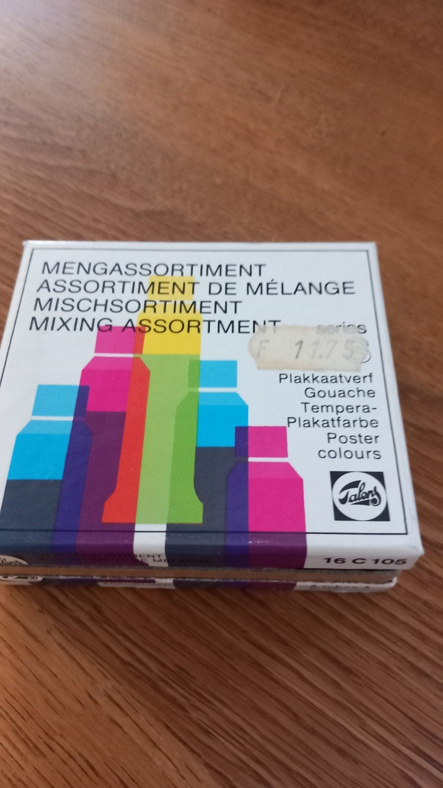 Vintage Talens Plakkaatverf Mengassortiment - Nieuw, Ophalen of Verzenden, Nieuw, Overige typen