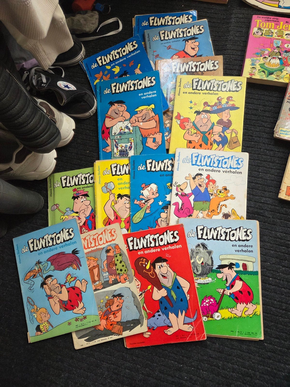 De Flintstones Strips - Diverse Verhalen Collectie, Meerdere stripboeken, Ophalen, Gelezen, Hanna-Barbera