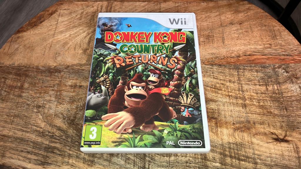 Donkey Kong Country Returns Nintendo Wii, Avontuur en Actie, 2 spelers, Ophalen of Verzenden, Zo goed als nieuw
