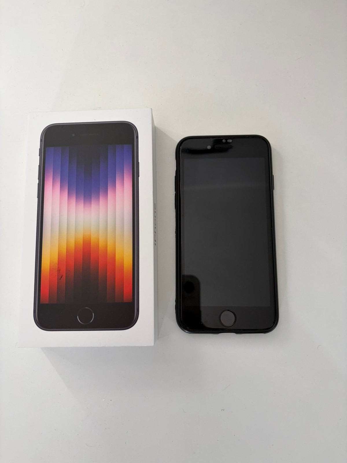 Apple iPhone SE, Telecommunicatie, Mobiele telefoons | Apple iPhone, Ophalen, Zwart, Zo goed als nieuw, 64 GB