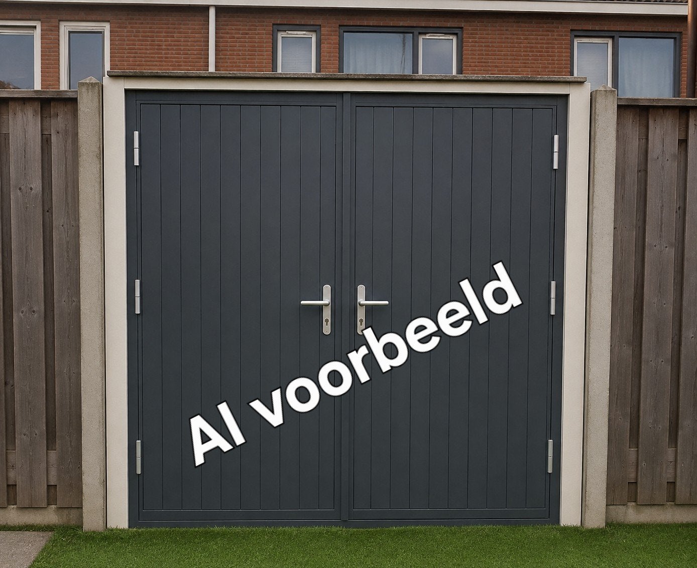 nieuwe garagedeur met openslaande deuren, Ophalen, 120 cm of meer, Garagedeur, 215 cm of meer