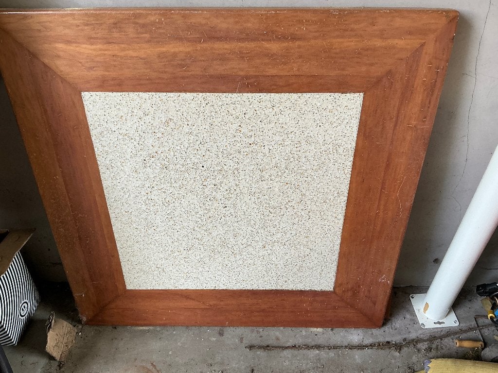 Tafelblad kersenhout, Huis en Inrichting, Ophalen, Gebruikt, 50 tot 100 cm, 50 tot 100 cm