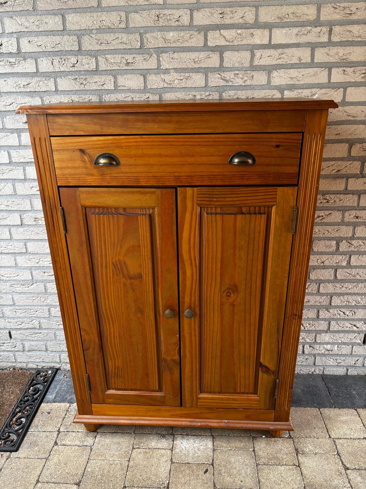 Mooie houten Meidenkast, Ophalen, Gebruikt