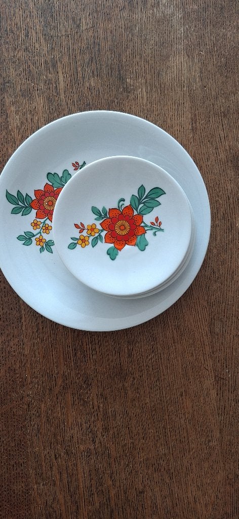 klein gebakstel  vintage motief, Ophalen of Verzenden